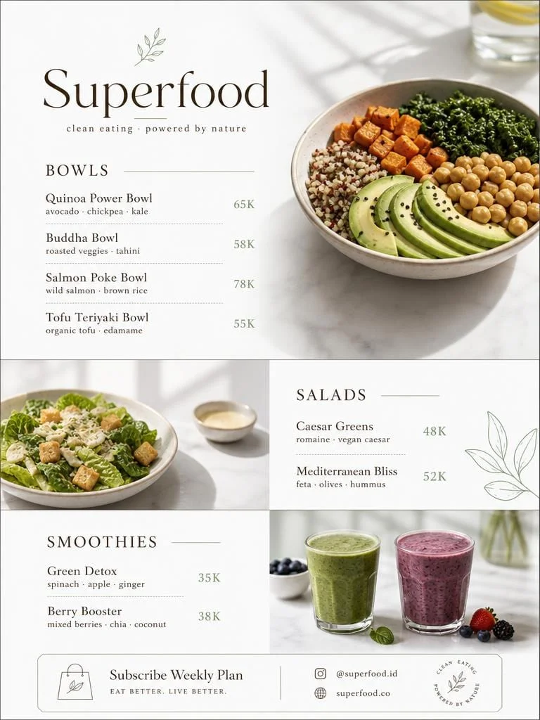 Superfood Quinoa Bowls & Smoothies